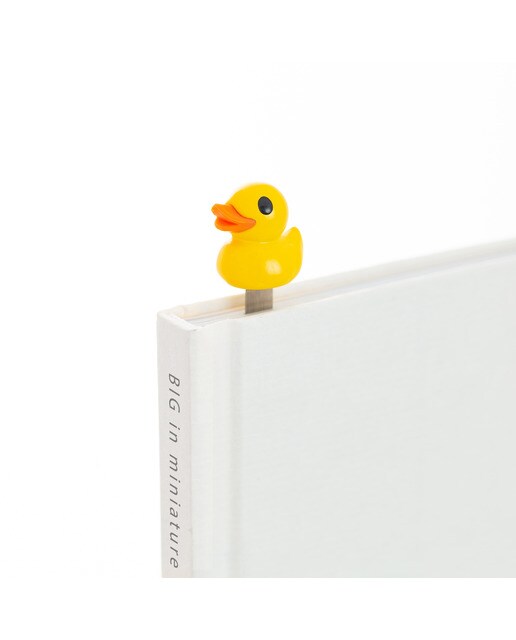 Marca livros Metalmorphose Pato amarelo 3