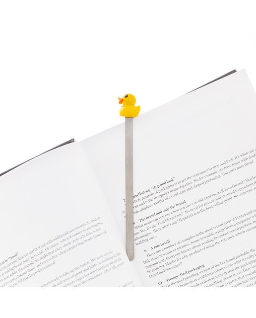 Marca livros Metalmorphose Pato amarelo 4