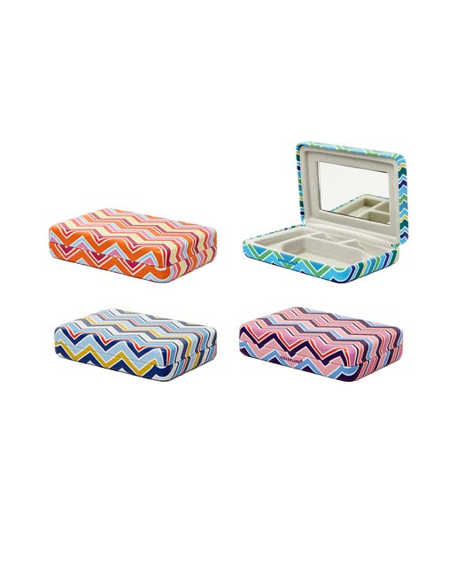 Imagem 0 de Guarda-jóias portátil rebordos decorativos