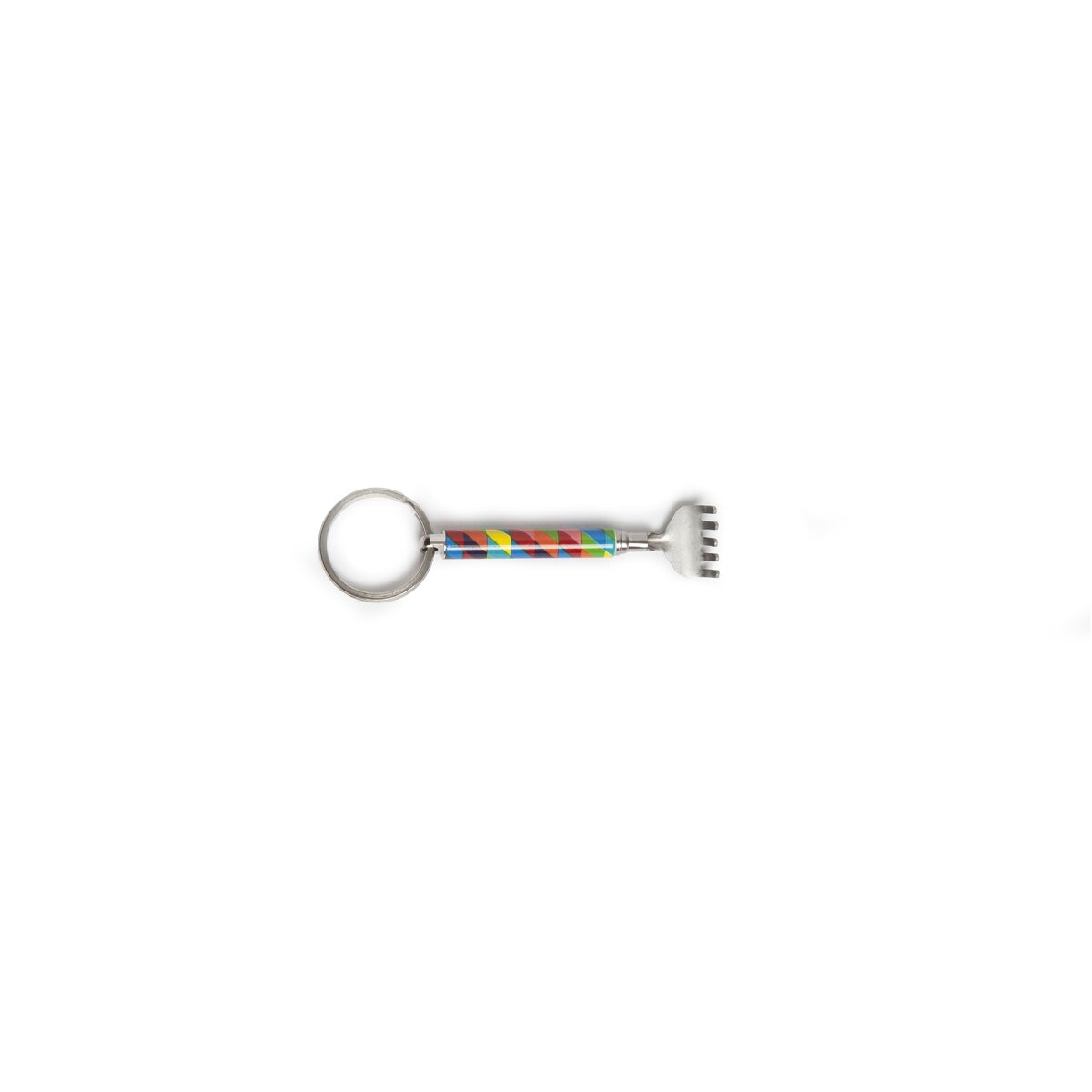 Porta-chaves com mini coçador de costas 2