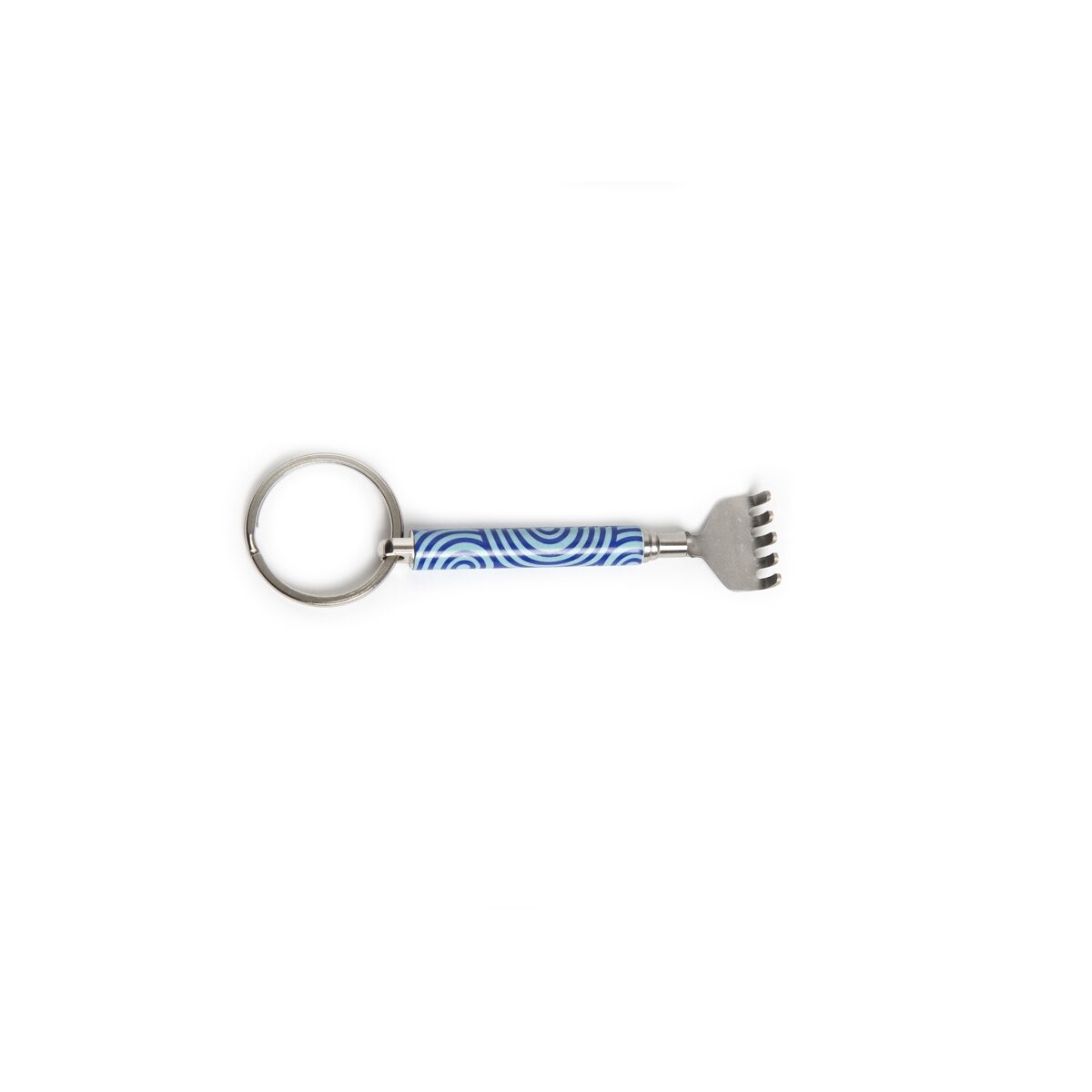 Porta-chaves com mini coçador de costas 5