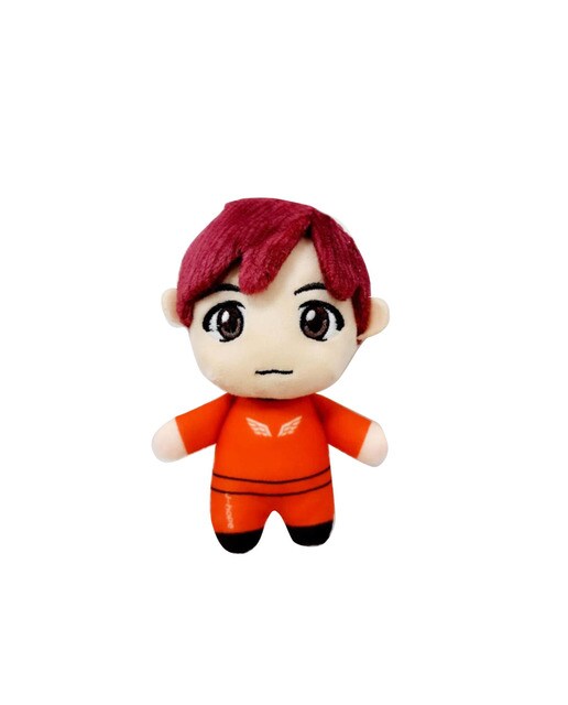 Porta-chaves Tiny Tan BTS J-Hope - Vermelho 1