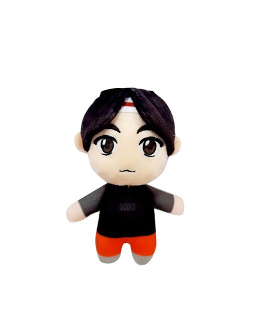 Porta-chaves Tiny Tan BTS Jin - Preto 1