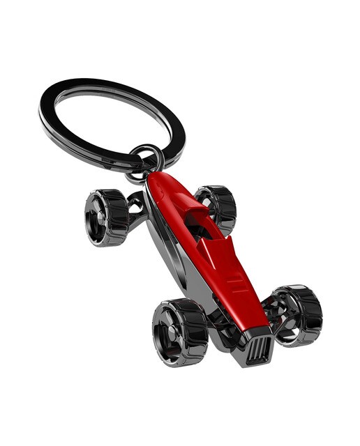 Porta-chaves Carro de Corrida Retro - Vermelho 3