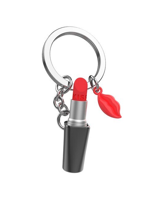 Llavero Metalmorphose pintalabios con labios colgantes 3
