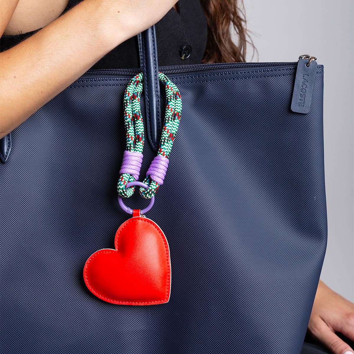 Porta-chaves para bolsa UO Coração 2
