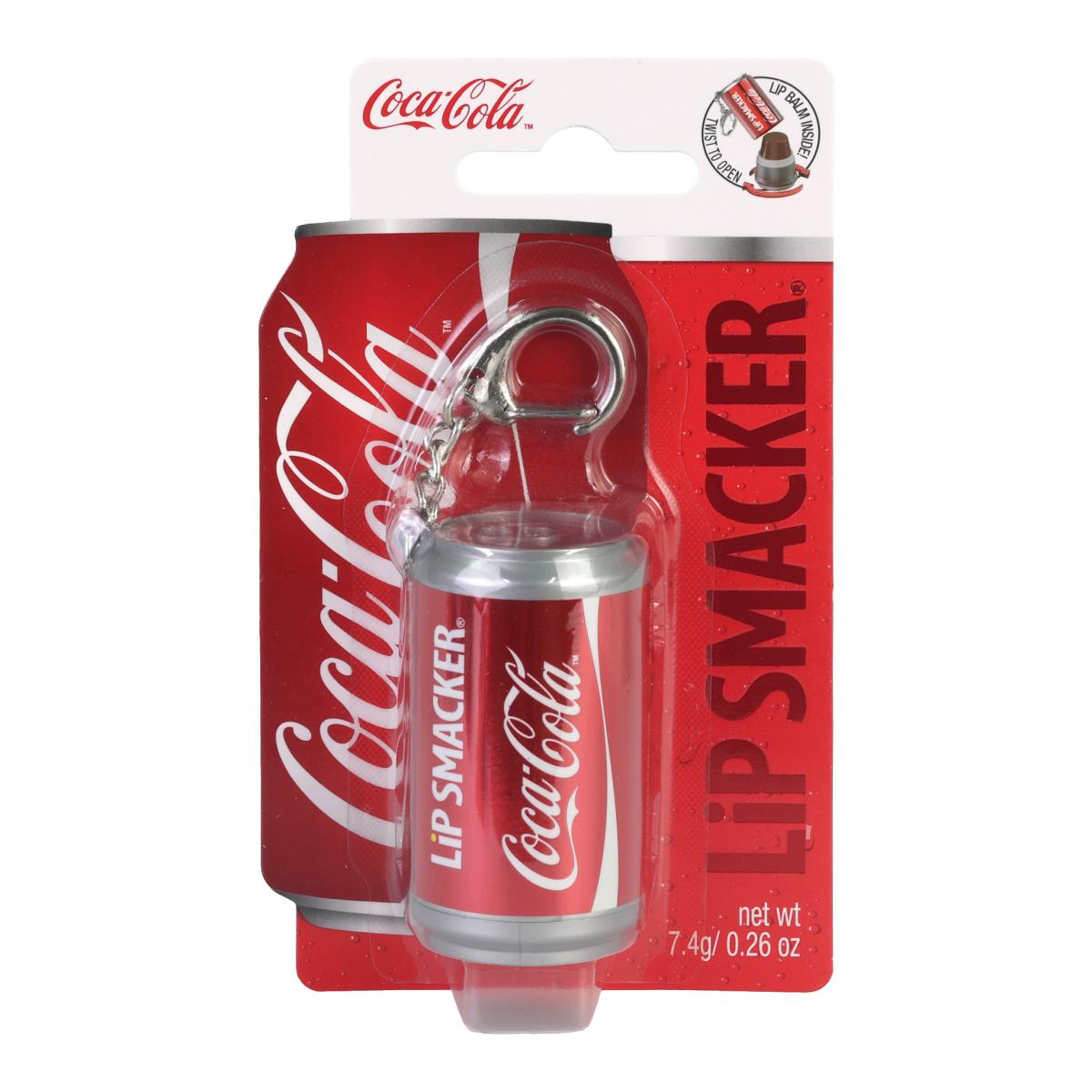 Imagem 0 de Bálsamo Coca-Cola Lip Smacker com porta-chaves