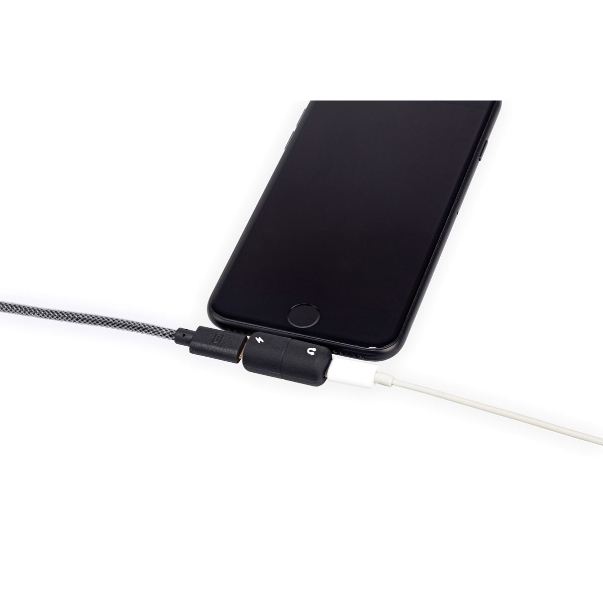 Extensão para Iphone Kikkerland Carrega e Ouve 3