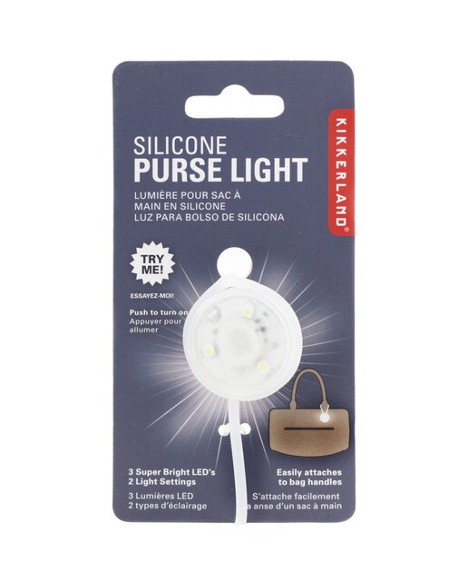 Luz Kikkerland Bolso Silicone 1