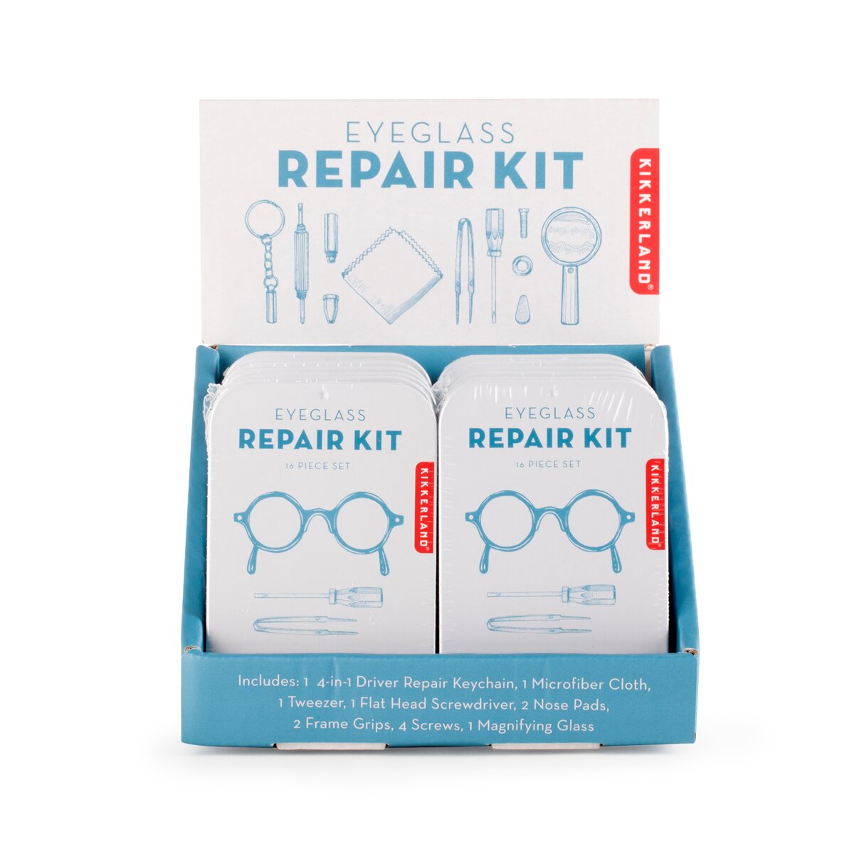 Kit de Emergência Kikkerland Óculos 4