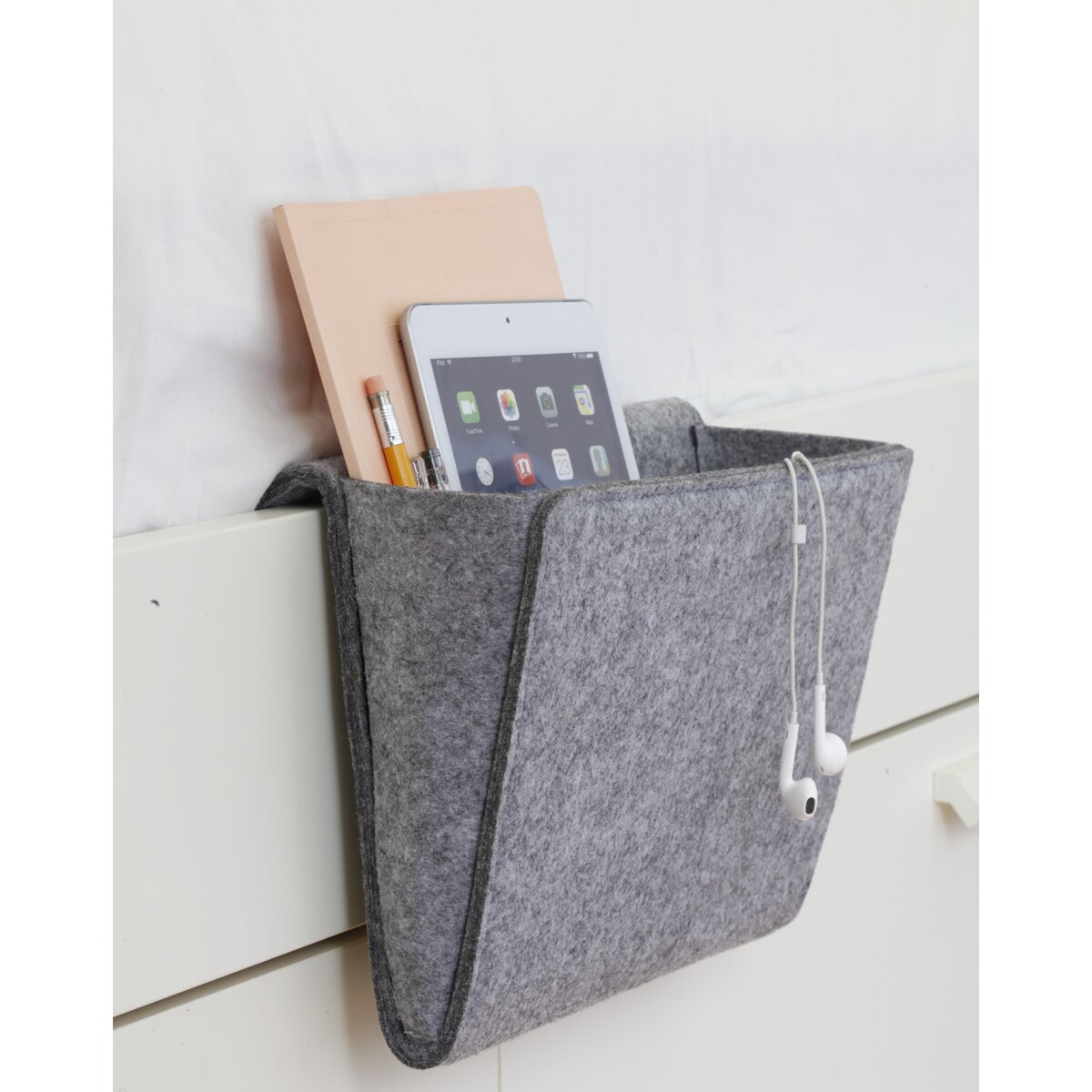 Bolso Cabeceira Kikkerland Feltro 2