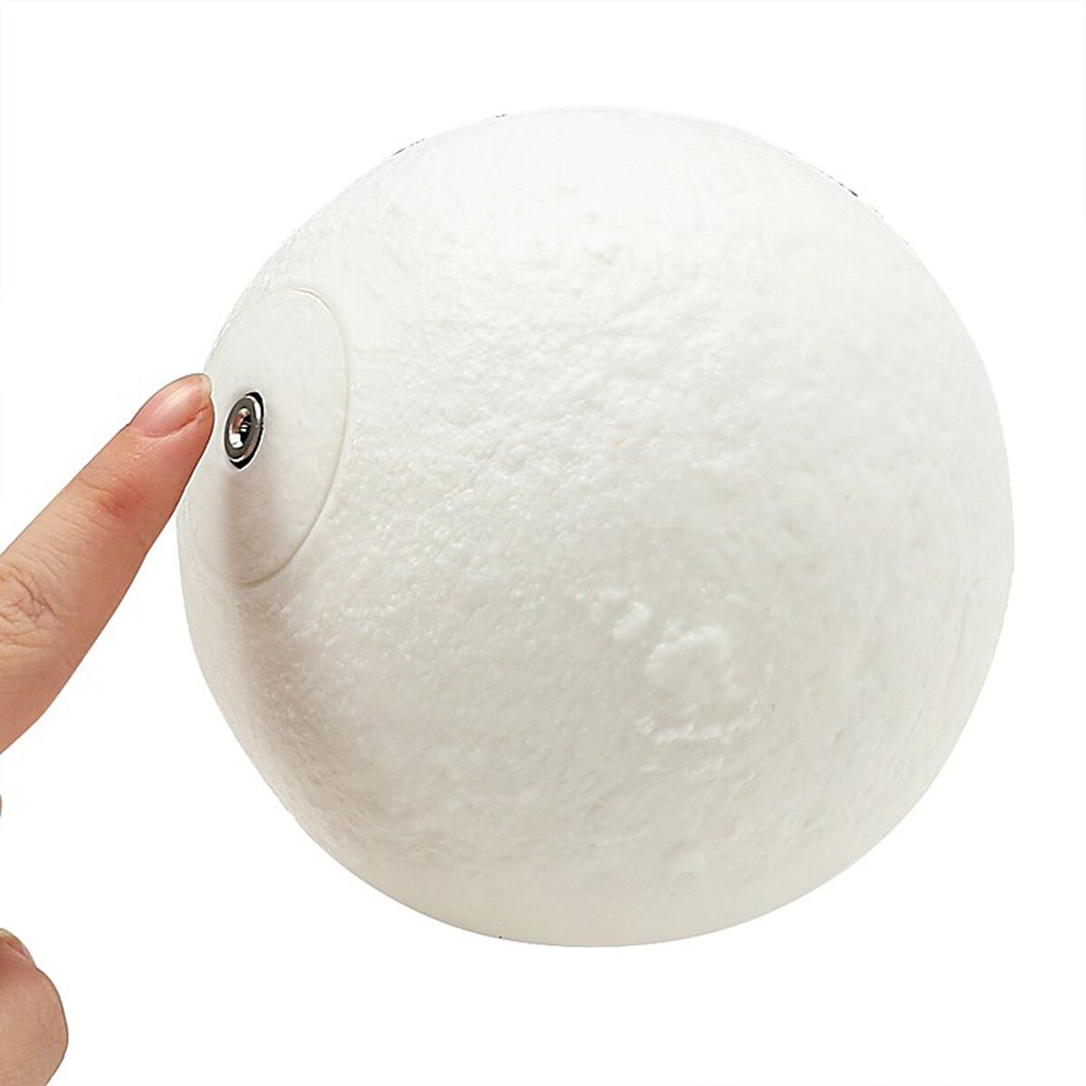 Candeeiro Lua Ofereço-te a Lua - Branco Madeira 3