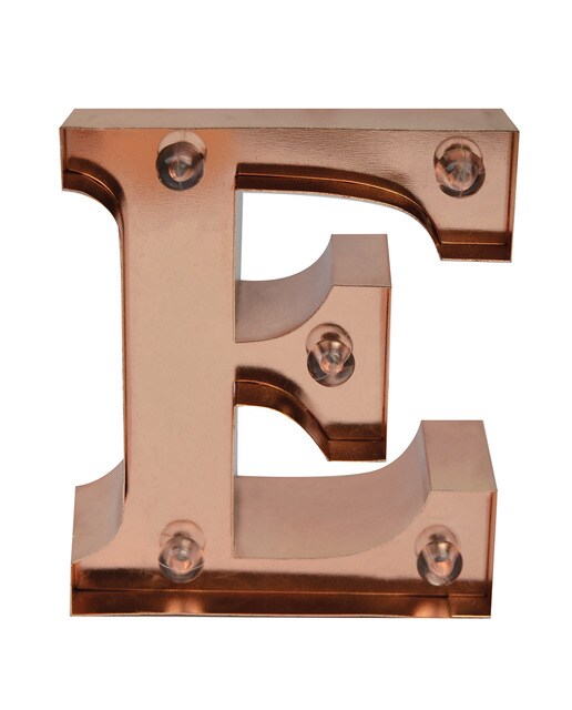 Luz Led decorativa Letra E 1