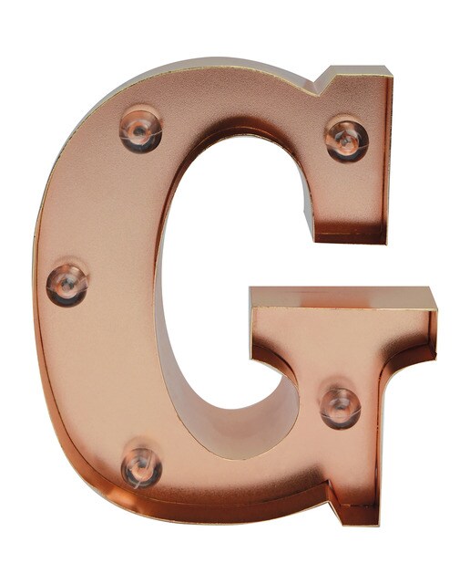 Imagem 0 de Luz Led decorativa Letra G