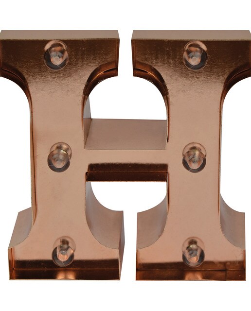 Luz Led decorativa Letra H 1
