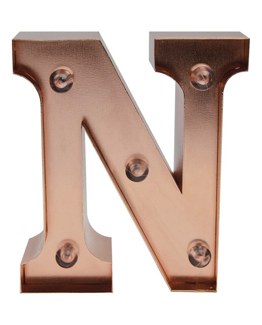 Luz Led decorativa Letra N 1