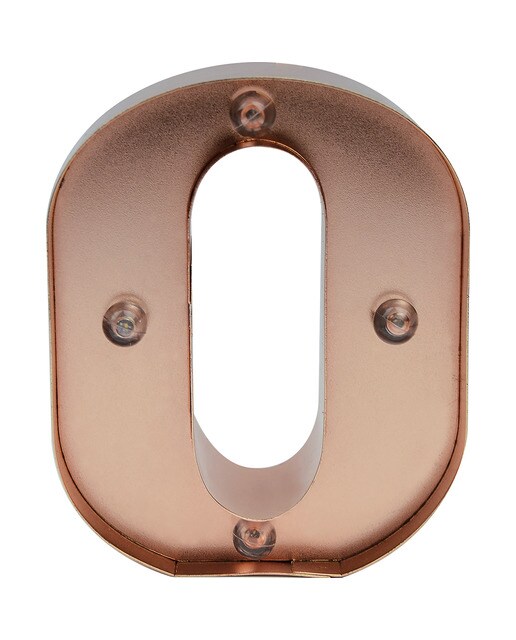 Luz Led decorativa Letra O 1