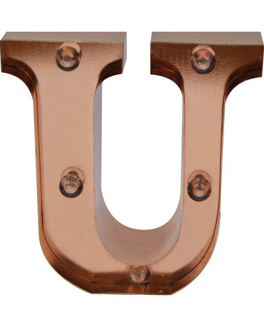 Luz Led decorativa Letra U 1