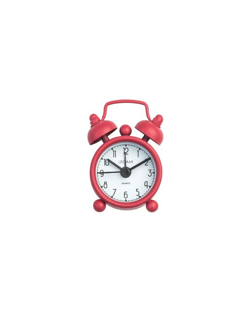 Mini Relógio Despertador Vintage vermelho 1