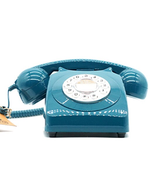 Telefone Botão - Azul 1