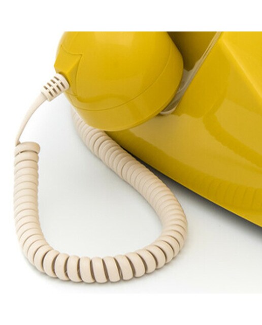 Telefone Botão - Mostarda 2
