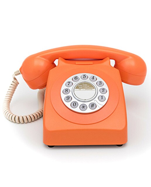 Telefone Botão - Laranja 1