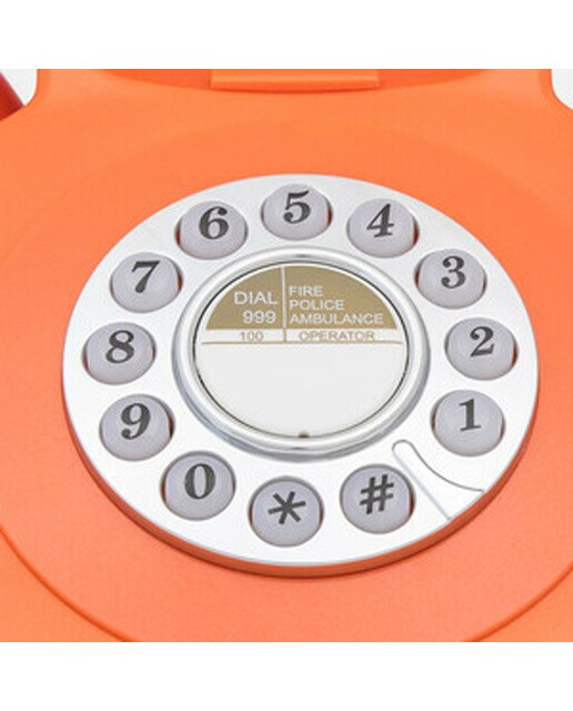Telefone Botão - Laranja 2