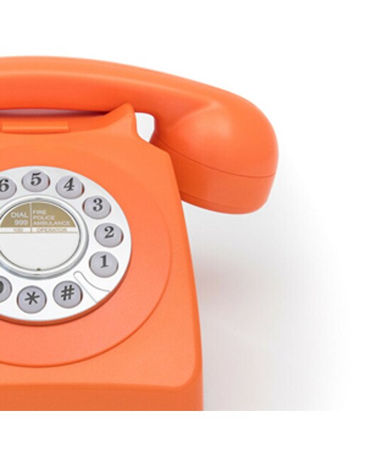 Telefone Botão - Laranja 4