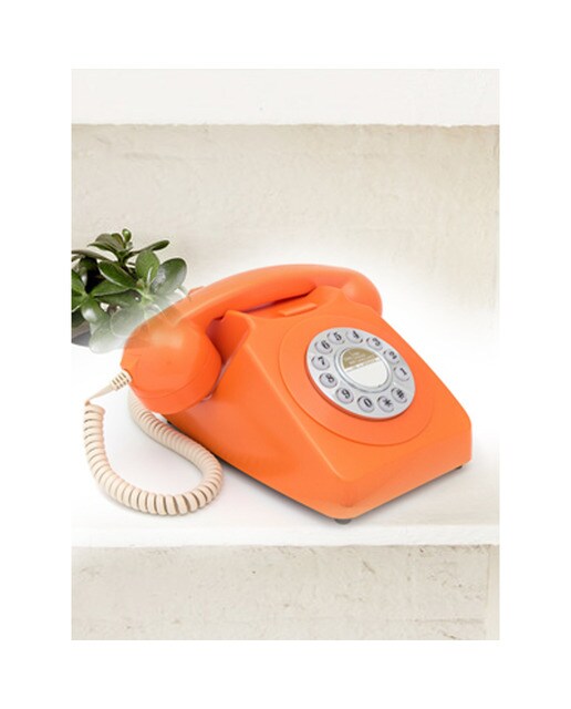 Telefone Botão - Laranja 6