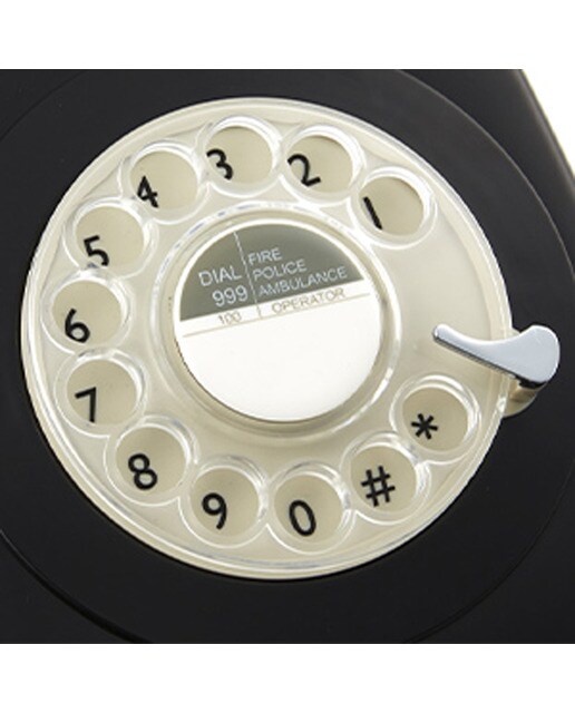 Telefone Rotary - Preto 2