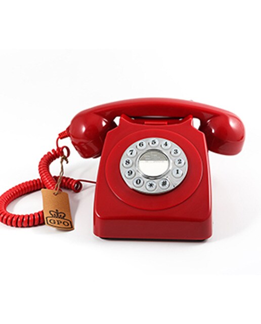 Telefone Botão - Vermelho 1
