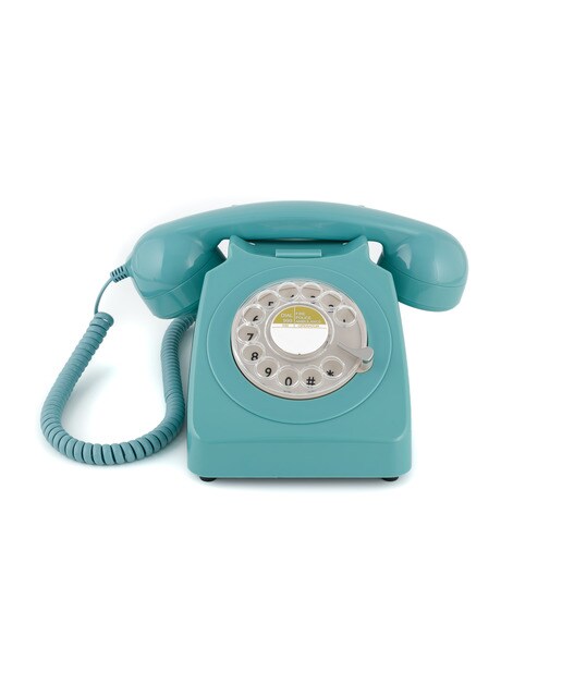 Telefone Rotary - Azul 1