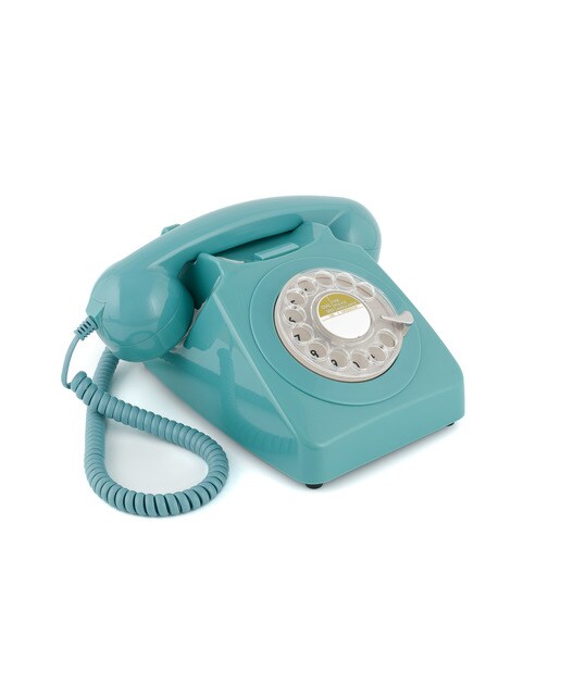 Telefone Rotary - Azul 2