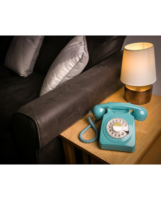 Telefone Rotary - Azul 3