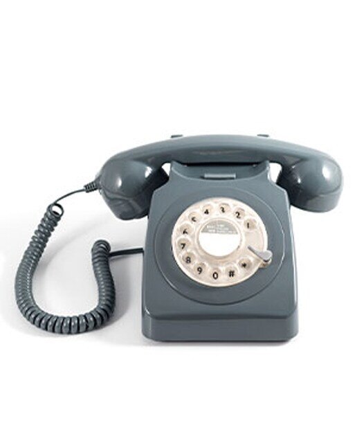 Telefone Rotary - Cinzento 1