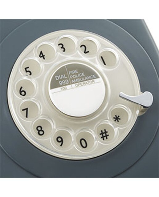 Telefone Rotary - Cinzento 2