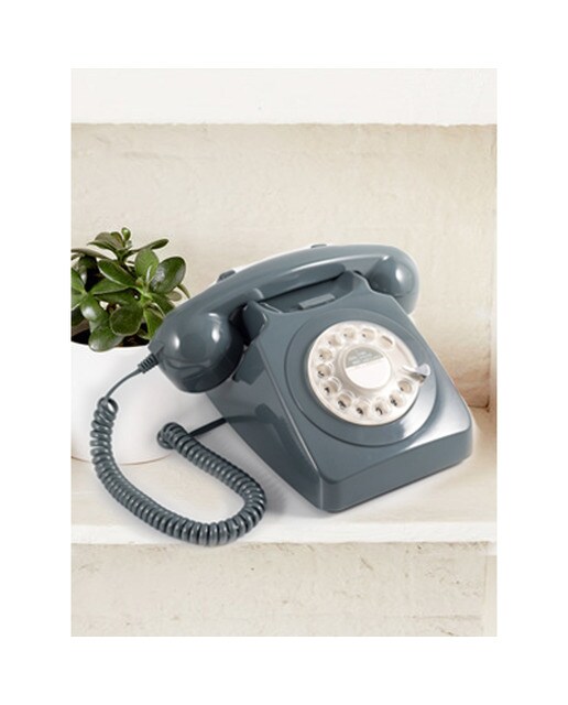 Telefone Rotary - Cinzento 4
