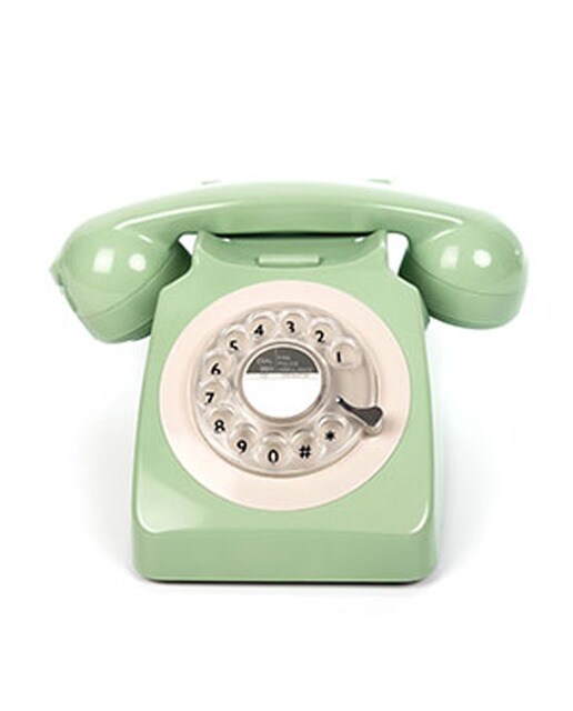Telefone Rotary - Verde 1