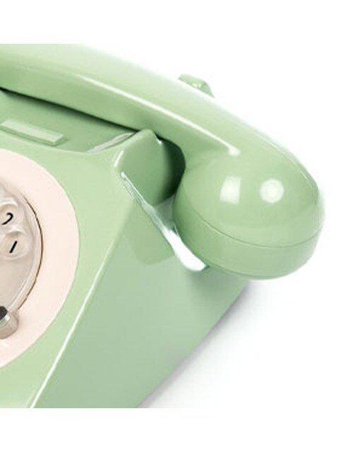 Telefone Rotary - Verde 3