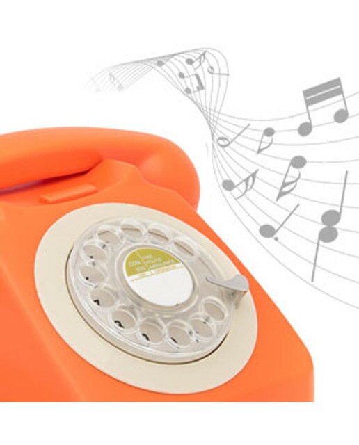 Telefone Rotary - Laranja 4