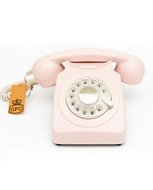 Telefone Rotary - Rosa 1