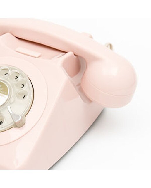 Telefone Rotary - Rosa 3