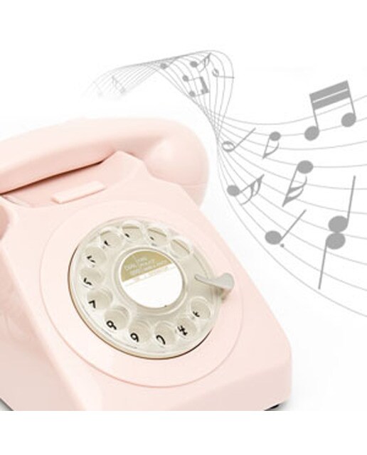 Telefone Rotary - Rosa 4