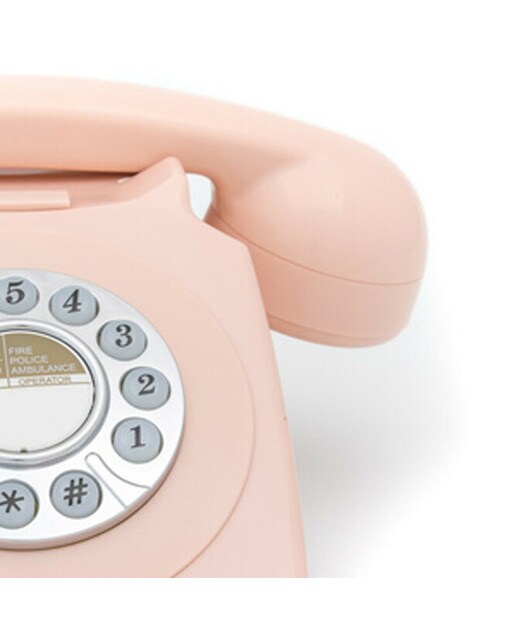 Telefone Rotary - Rosa 5