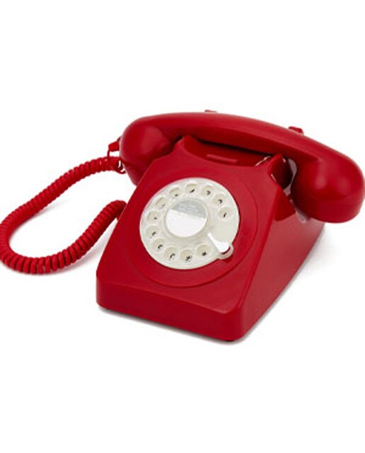 Telefone Rotary - Vermelho 1