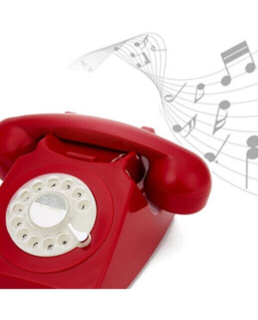 Telefone Rotary - Vermelho 4