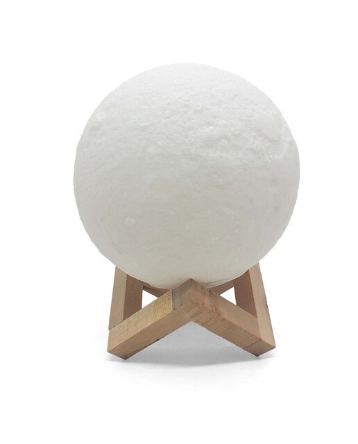 Candeeiro Lua 20 cm em PVC - 16 Cores 1