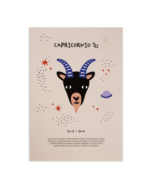 Cartaz Horóscopo Capricórnio 1