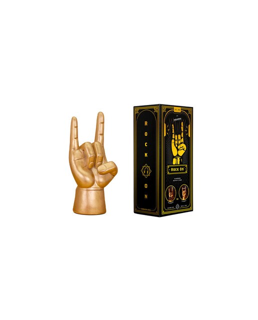 Suporte para Auriculares Mão Rock - Dourado 2
