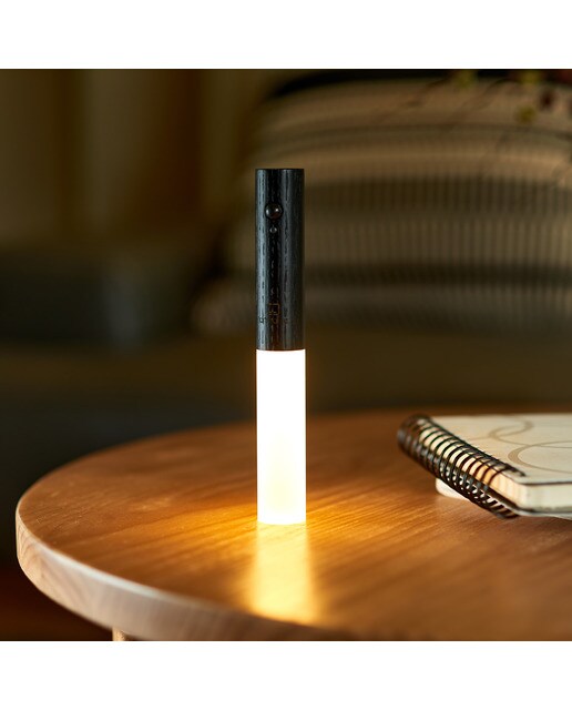 Luz Aplique em Madeira Desing - Preto 3